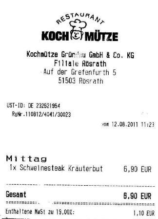 odse Hffner Kochmtze Restaurant